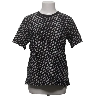 T-shirt (Zwart, Wit) van Saks Potts Katoen