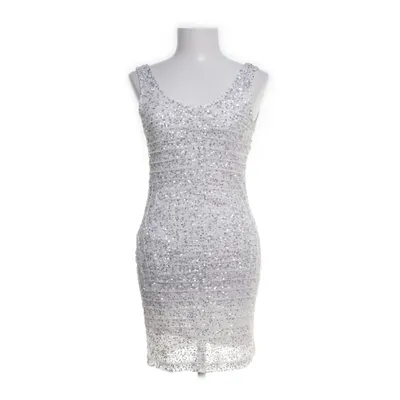 Jurk (Wit, Zilver) van Gestuz Polyester, Viscose