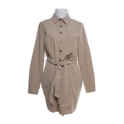 Skjortklänning (Brun) från Boohoo Night Bomull, Polyester