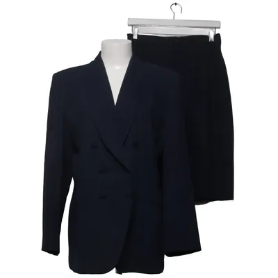 Tailleur jupe (Bleu) de Kasper Acétate, Polyester