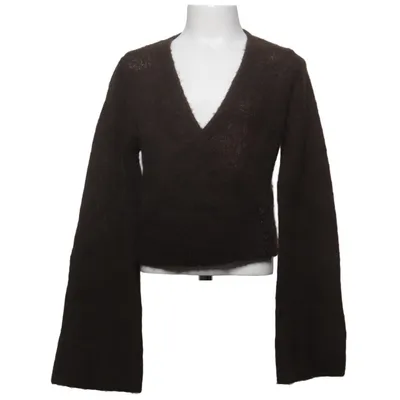 Wikkelvest (Bruin) van Gina Tricot Acryl, Alpacawol, Polyamide