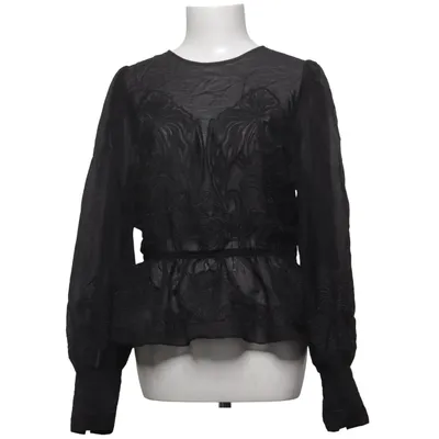 Blus (Svart) från H&M Trend Lyocell, Polyamid, Polyester