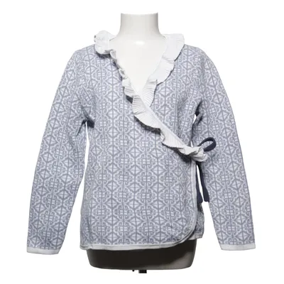Cardigan (Bleu, Blanc) de Isolde Coton