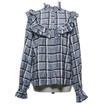 Bluse (Blå) fra H&M Trend Lyocell, Polyamid, Polyester