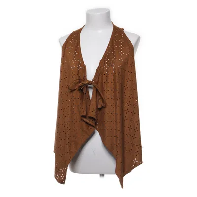 Väst (Brun) från Bershka Premium Outerwear Elastan, Polyester