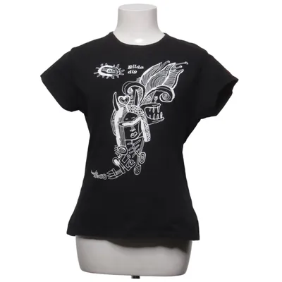 T-shirt (Black, White) from Mac One Cotton, Elastane