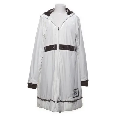 Vinterkappa (Vit, Grå) från Sagen Vintage Design Elastan, Polyester