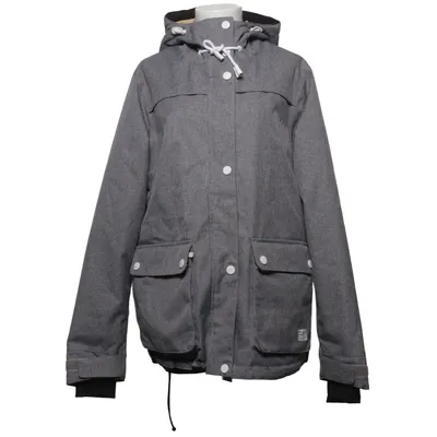 Ski jacket (Gray) from Colour Wear Polyamide, Polyester