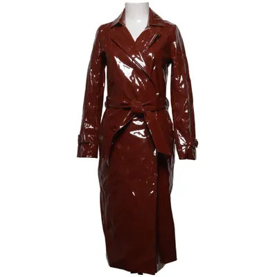 Jas (Patent Long Trench) van Rebecca Stella Polyester, Polyurethaan