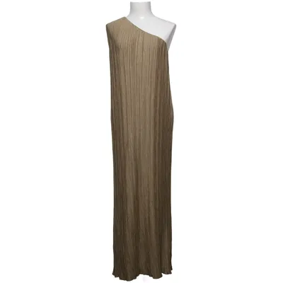 Maxi dress (Brown) from Massimo Dutti Polyester
