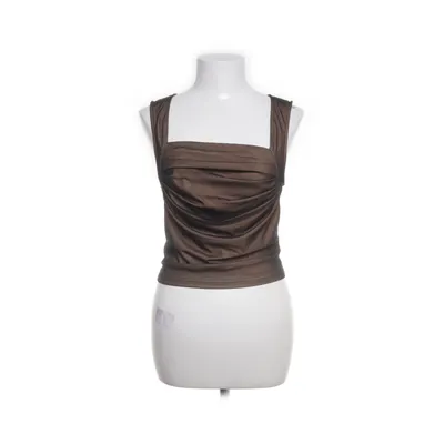 Tanktop  (Brun) fra Shein Elastan, Polyester
