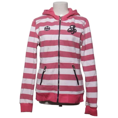 Hoodie (Pink, White) from Spooks Cotton, Polyester