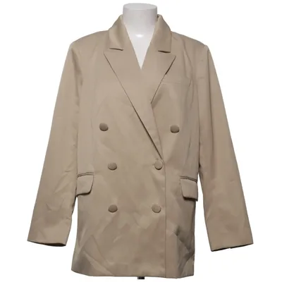 Blazer (Beige) from Aéryne x Gina Tricot Cotton, Polyester