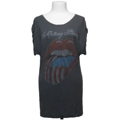 T-shirt (Grå, Flerfärgad) från Amplified Vintage Viskos