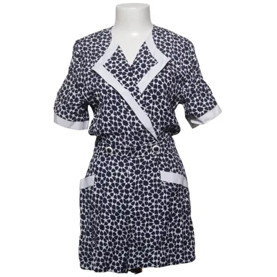 Jumpsuit (Blauw, Wit) van Caroline Wells Viscose