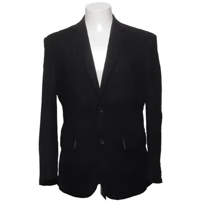 Blazer (Zwart) van Chadburry Katoen, Linnen