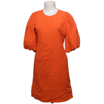 Jurk (Oranje) van Just Female Elastaan, Organisch katoen, Viscose