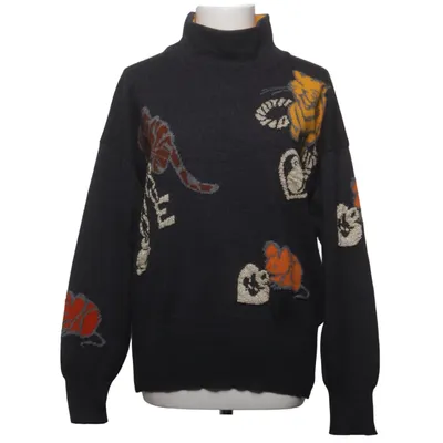 Polotröja (Svart, Gul, Flerfärgad) från Escada by Margaretha Ley Angora, Kupro, Polyester, Ull