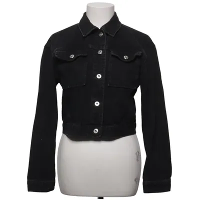 Denim jacket (Black) from FB Sister Denim Cotton