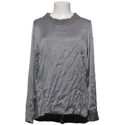 Blus (Grå) från Nice Connection Elastan, Silke