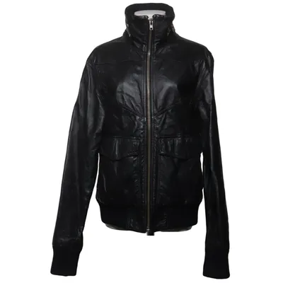 Läderjacka (Svart) från Elvine Skinn, Polyester