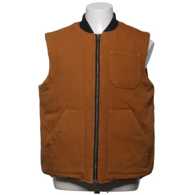 Outer vest (Brown) from DePalma Workwear Cotton, Polyester
