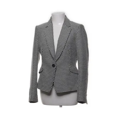 Blazer (Noir, Blanc) de Zara Basic Coton, Polyester