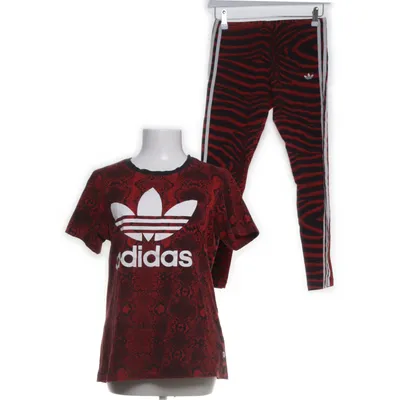 Set (Red, Multicolored) from Adidas Cotton, Elastane