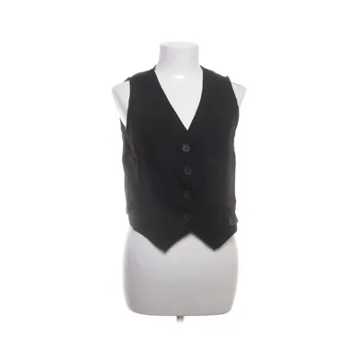 Gilet (Zwart) van Shein Linnen, Polyester, Viscose