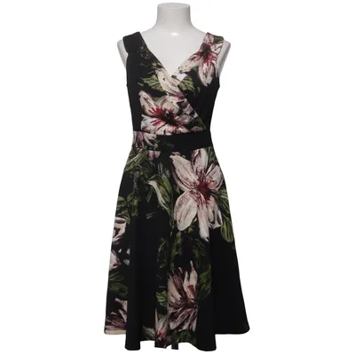 Kjole (Sort, Flerfarvet) fra Glinder Elastan, Polyester