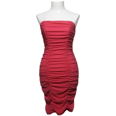 Cocktailjurk (Roze) van Rare London Elastaan, Polyamide, Polyester