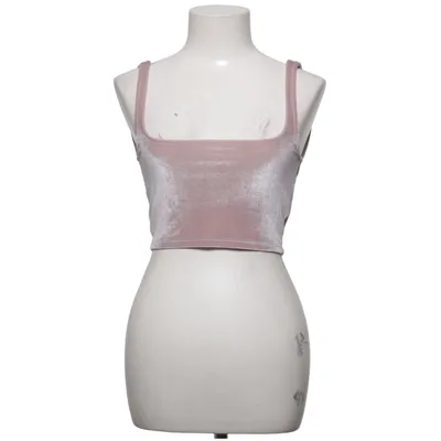Crop top (Pink) from Gina Tricot Elastane, Polyester