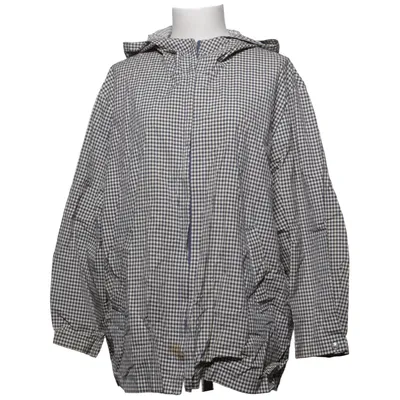 Rain jacket (Blue, White) from United Colors of Benetton Cotton