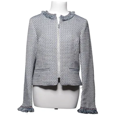 Jacke (Blau, Weiß) von Hunkydory Acryl, Baumwolle, Elasthan, Polyester