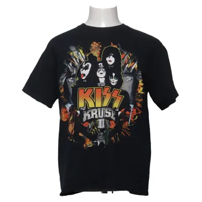 T-shirt (Sort, Flerfarvet) fra Gildan Bomuld