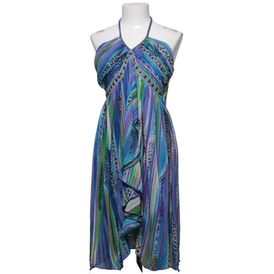 Robe dos-nu (Bleu, Vert, Violet, Multicolore) de Jaune Rouge Polyester
