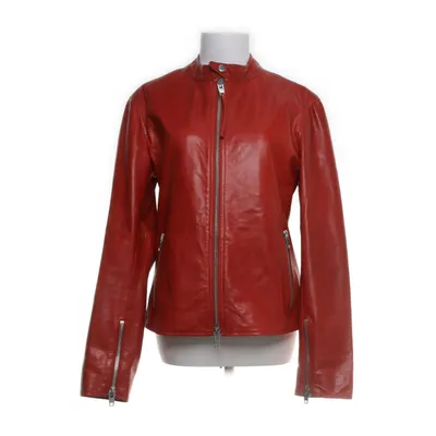 Leren jack (Rood) van Rockandblue