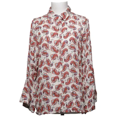 Shirt (Wit, Meerkleurig) van Pom Amsterdam Viscose