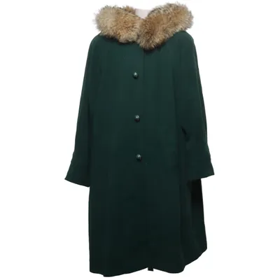 Manteau (Vert) de DinoModa Acétate, Polyamide, Viscose