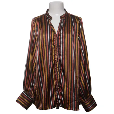 Blouse (Zwart, Geel, Rood) van Zoey