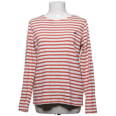 Långärmad t-shirt (Röd, Vit) från TwoThirds Ekologisk bomull