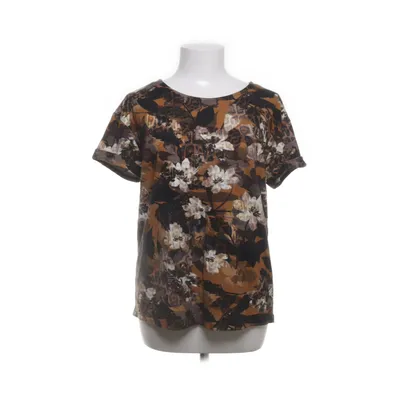 T-shirt (Brun, Flerfärgad) från One Two & Luxzuz Elastan, Viskos