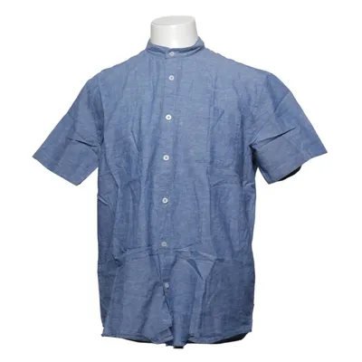 Chemise à manches courtes (Bleu) de ESPRIT Coton, Lin