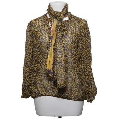 Bluse (Gul, Flerfarvet) fra Summum Woman Viscose