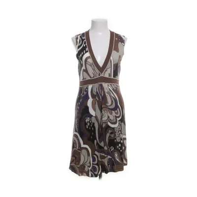 Robe (Marron, Multicolore) de Esisto Élasthane, Polyamide, Viscose