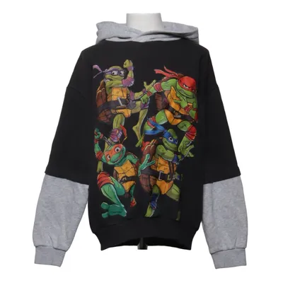 Kapuzenpullover (Schwarz, Grau, Mehrfarbig) von Teenage Mutant Ninja Turtles Baumwolle, Elasthan, Polyester