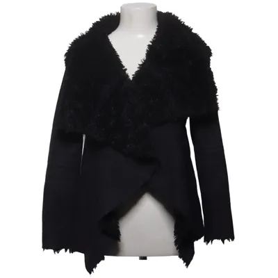 Shearling Jacke (Schwarz) von Sanne Alexandra
