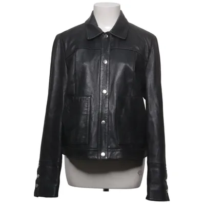 Veste en cuir (Noir) de Visual Clothing Project Coton, Cuir, Polyester recyclé