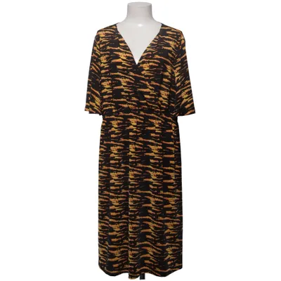 Dress (Black, Orange, Yellow) from MyWear Woman Elastane, Polyester
