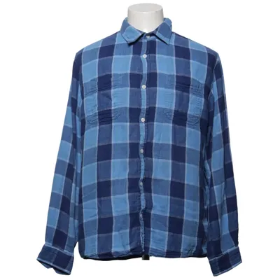 Flannel shirt (Blue) from Poco Loco Cotton
